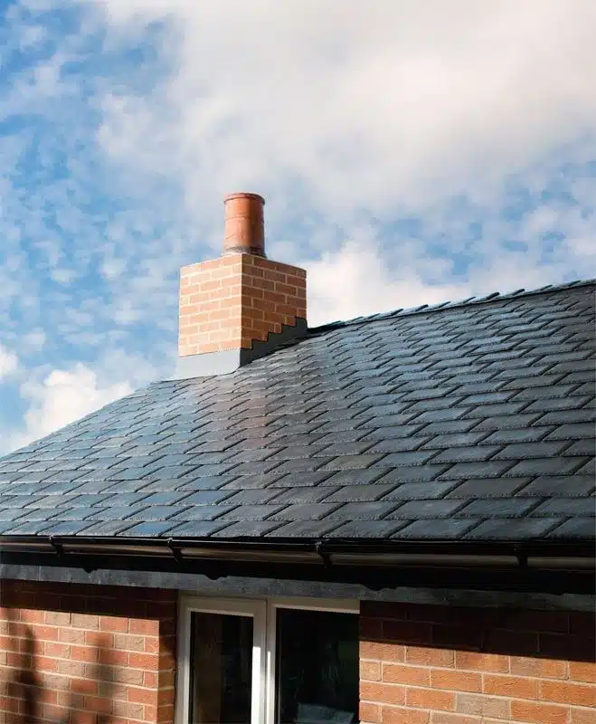 ikoslate recycled composite lifestyle Tile Roofing