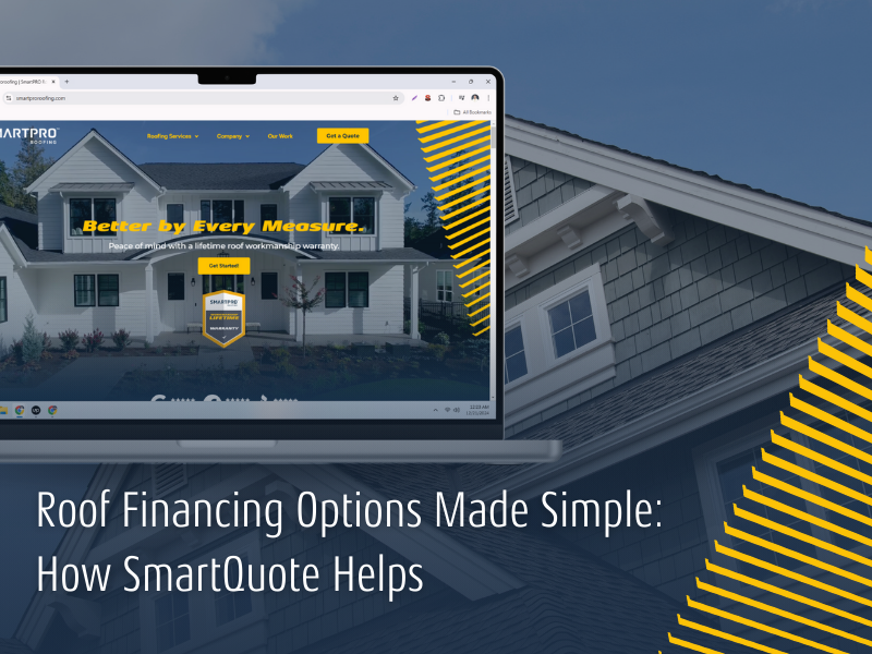 Roof Financing Options Made Simple: How SmartQuote Helps