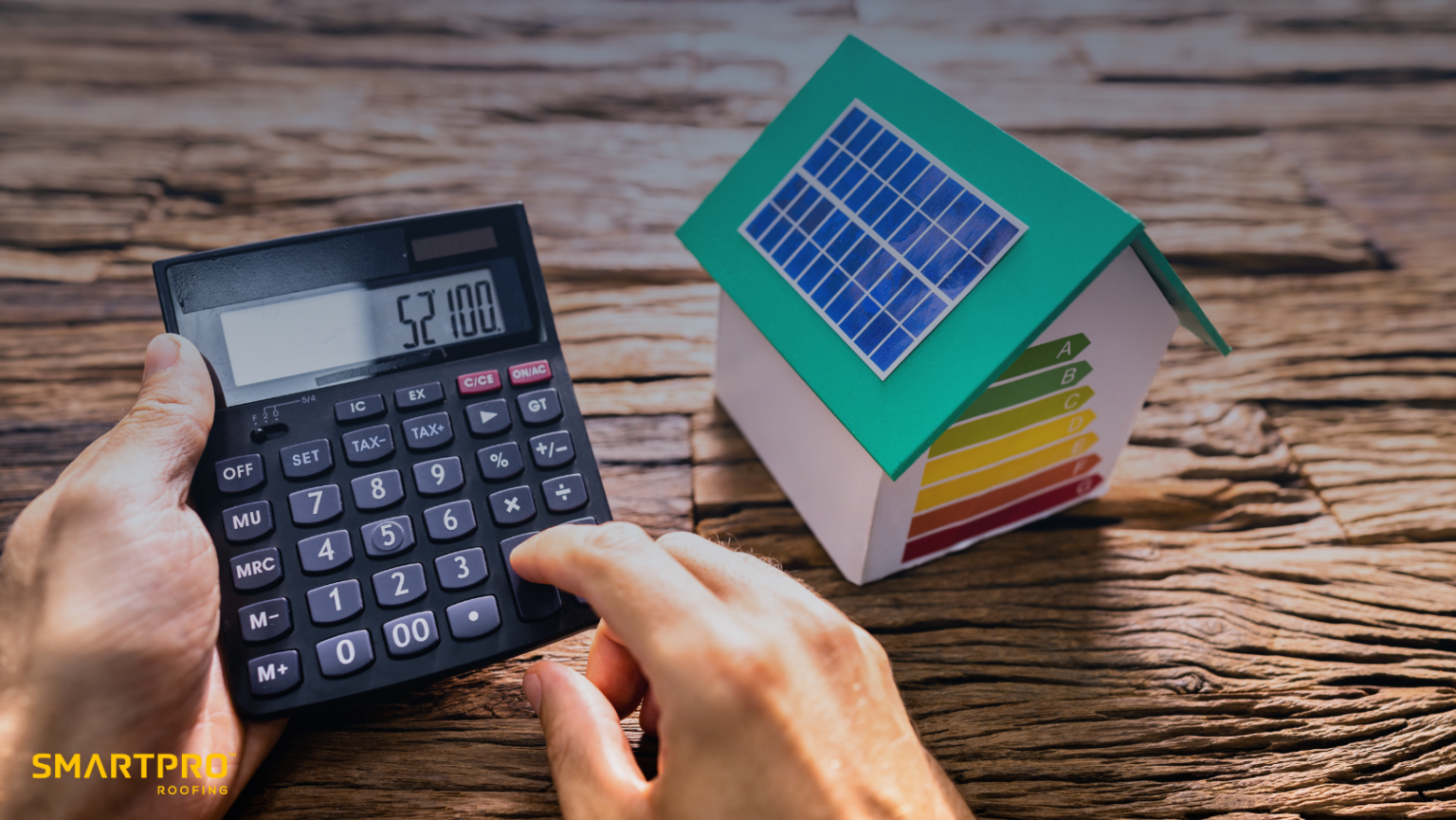 An infographic illustrating the steps to calculate the cost of solar energy, featuring charts and formulas for clarity.