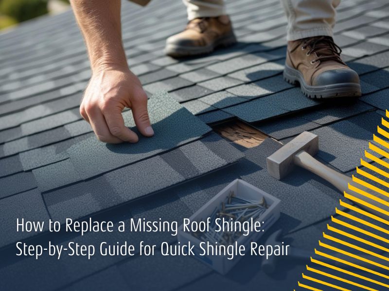 How to Replace a Missing Roof Shingle: Step-by-Step Guide for Quick Shingle Repair