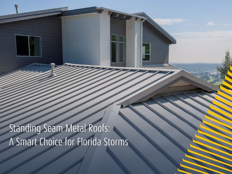 Standing Seam Metal Roofs: A Smart Choice for Florida Storms
