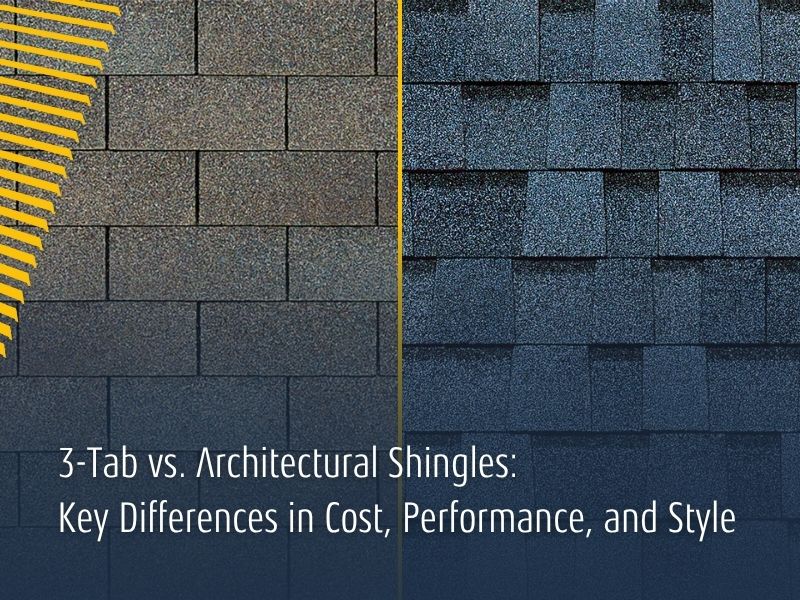 3-Tab vs. Architectural Shingles in Florida: Key Differences in Cost, Performance, and Style