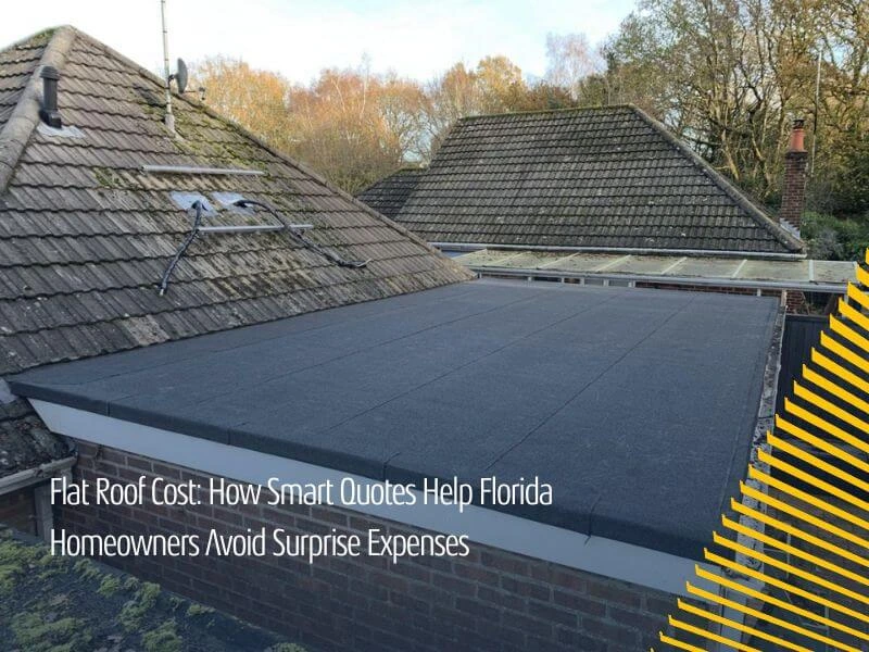 Flat Roof Cost: How Smart Quotes Help Florida Homeowners Avoid Surprise Expenses