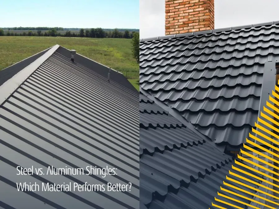 Steel vs. Aluminum Shingles: Which Material Performs Better?