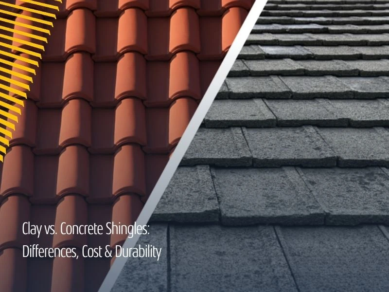 Clay vs. Concrete Shingles: Differences, Cost & Durability